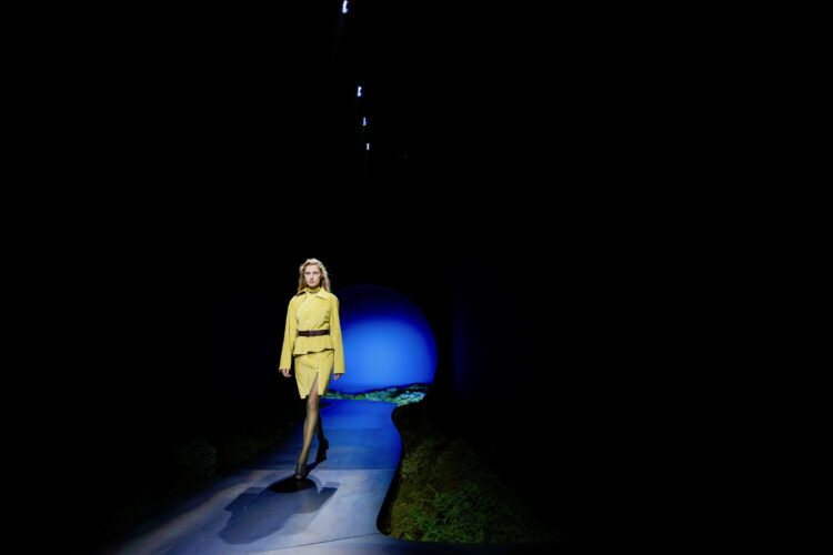 At Hermès, Nadège Vanhée turns Paris twilight into a state of mind